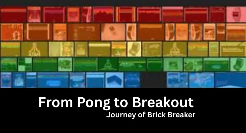 History of Block Breaker 2 From Pong to Breakout colorful bricks illustrating the history of block breaker games